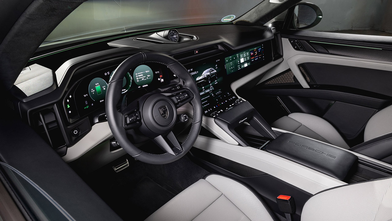 Porsche Cayenne Coupe Electric Interior