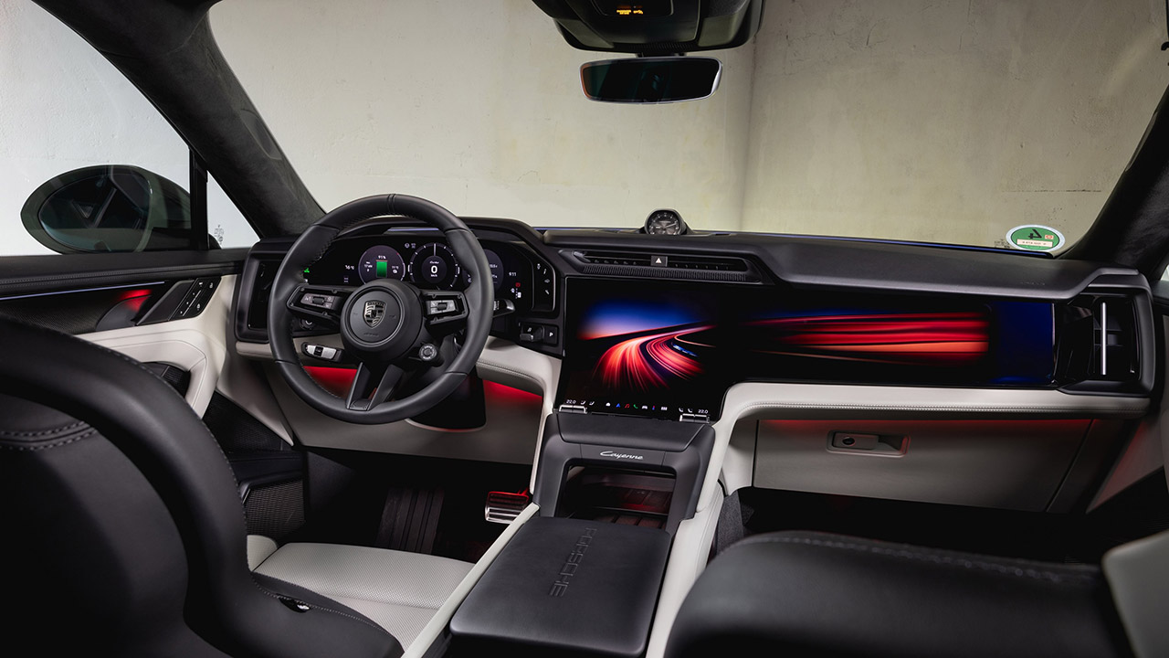Porsche Cayenne Coupe Electric Interior