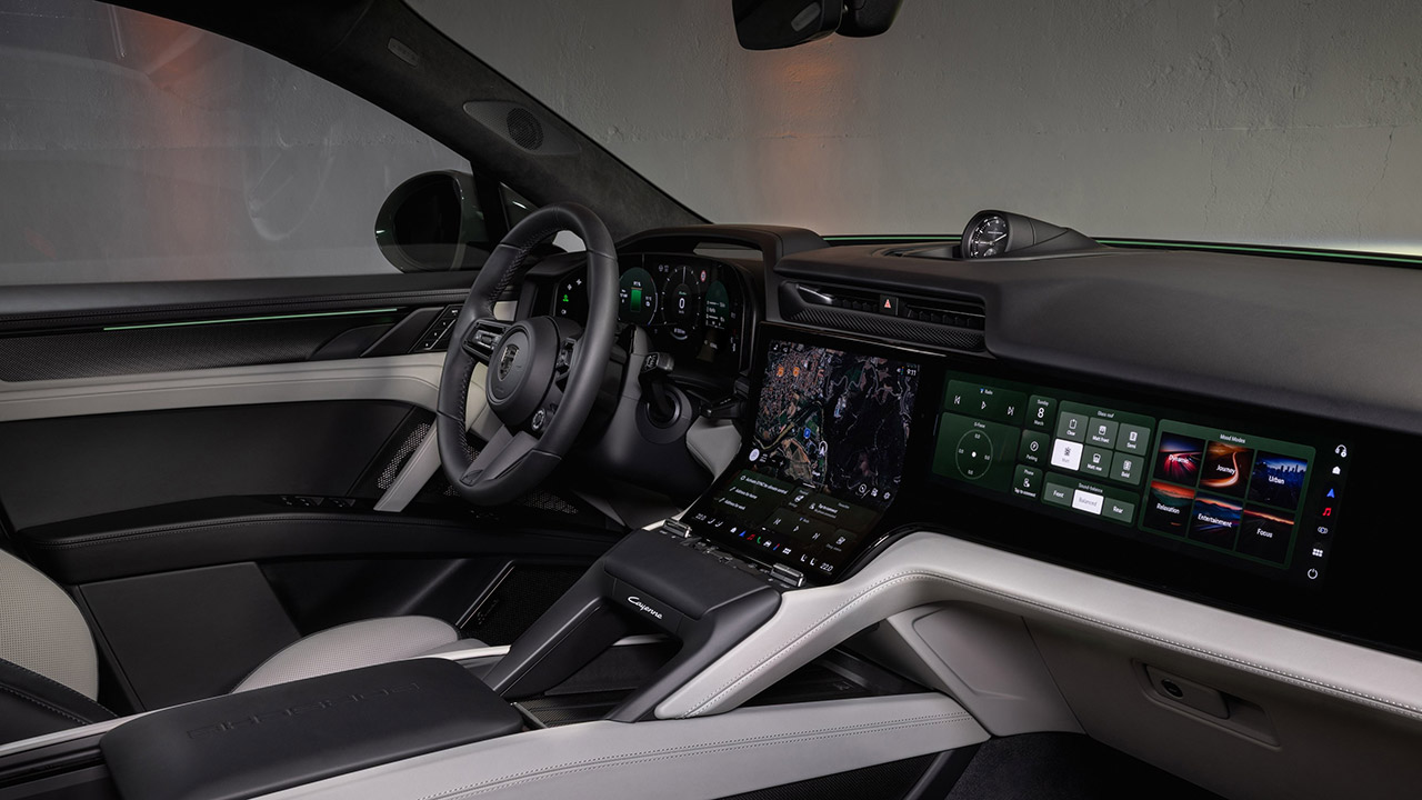 Porsche Cayenne Coupe Electric Interior