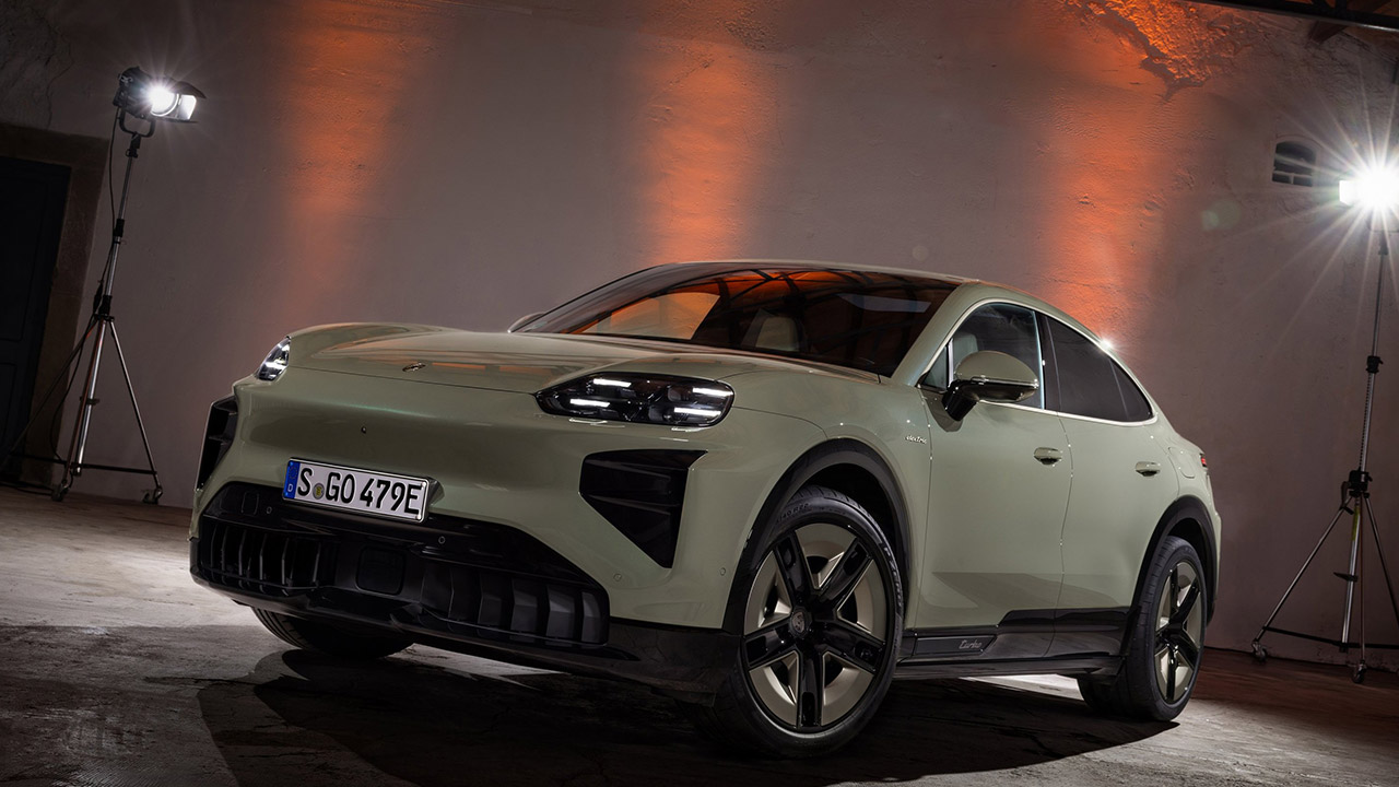 Porsche Cayenne Coupe Electric Reveal
