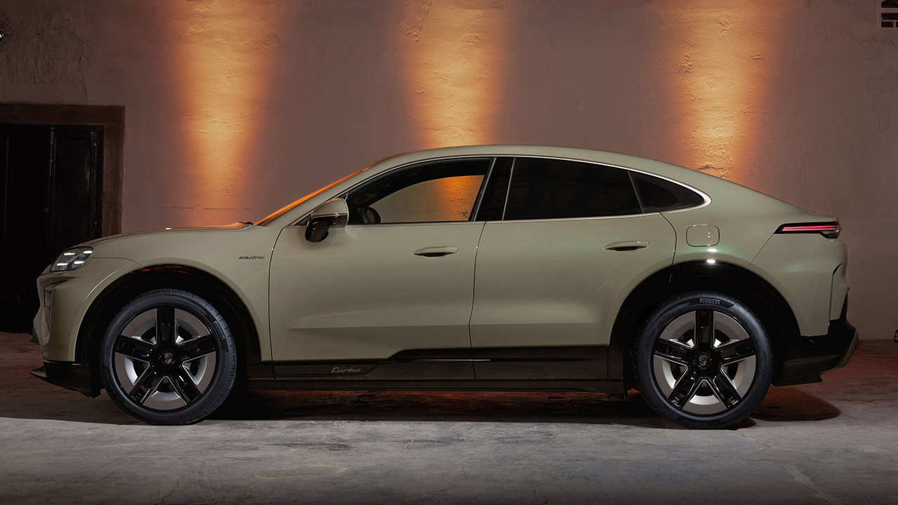 Porsche Cayenne Coupe Electric Reveal