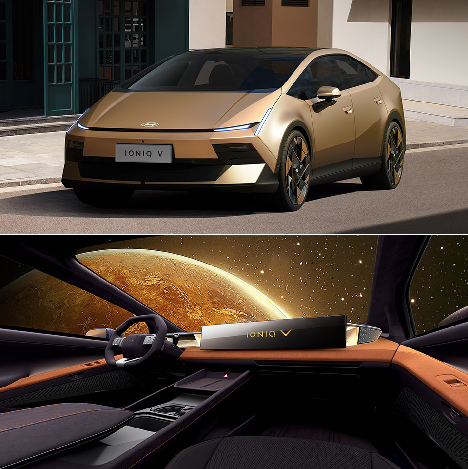 Hyundai IONIQ V EV Beijing Auto Show Reveal
