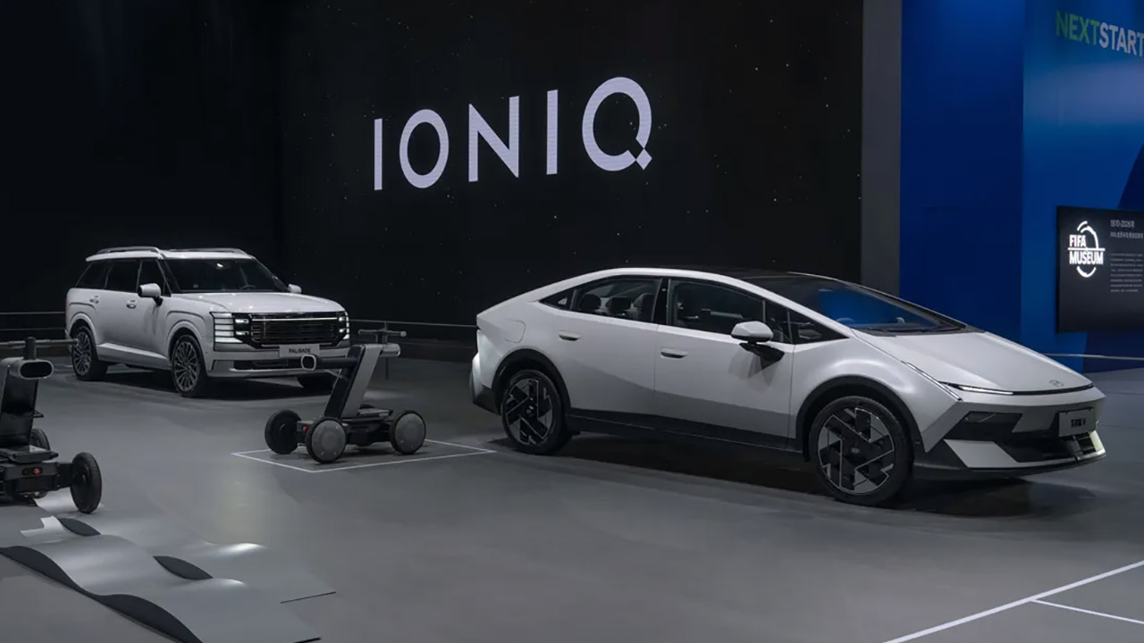 Hyundai IONIQ V EV Beijing Auto Show Reveal