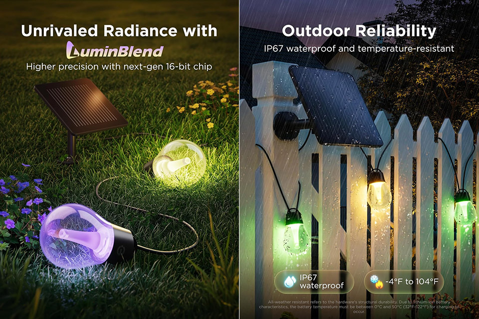 Govee Outdoor Solar String Lights