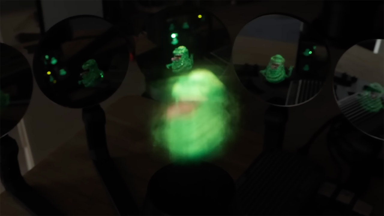 DIY Custom Multiview Stereo Projection 3D Fog Scenes