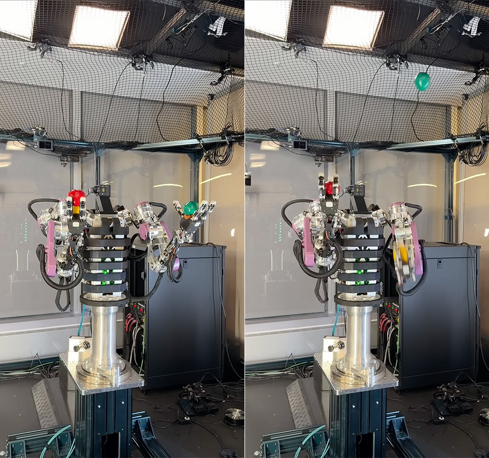 RAI Institute AthenaZero Robot Juggling