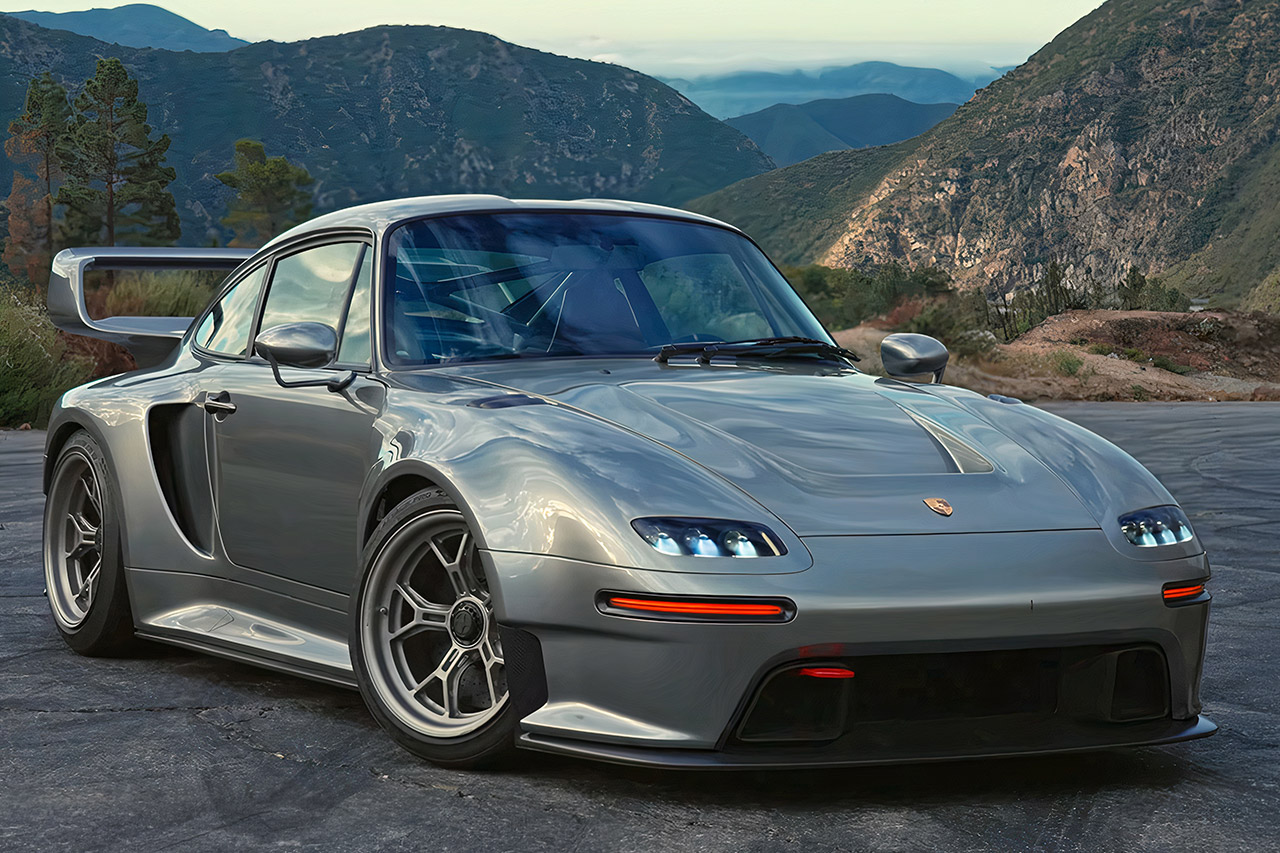 Gunther Werks F-26 Porsche 911 Slantnose Top Gear Test Drive