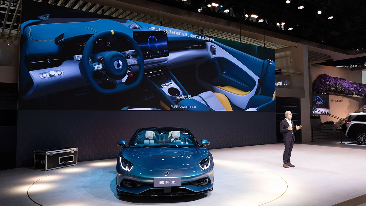 BYD Denza Z Electric Supercar Convertible