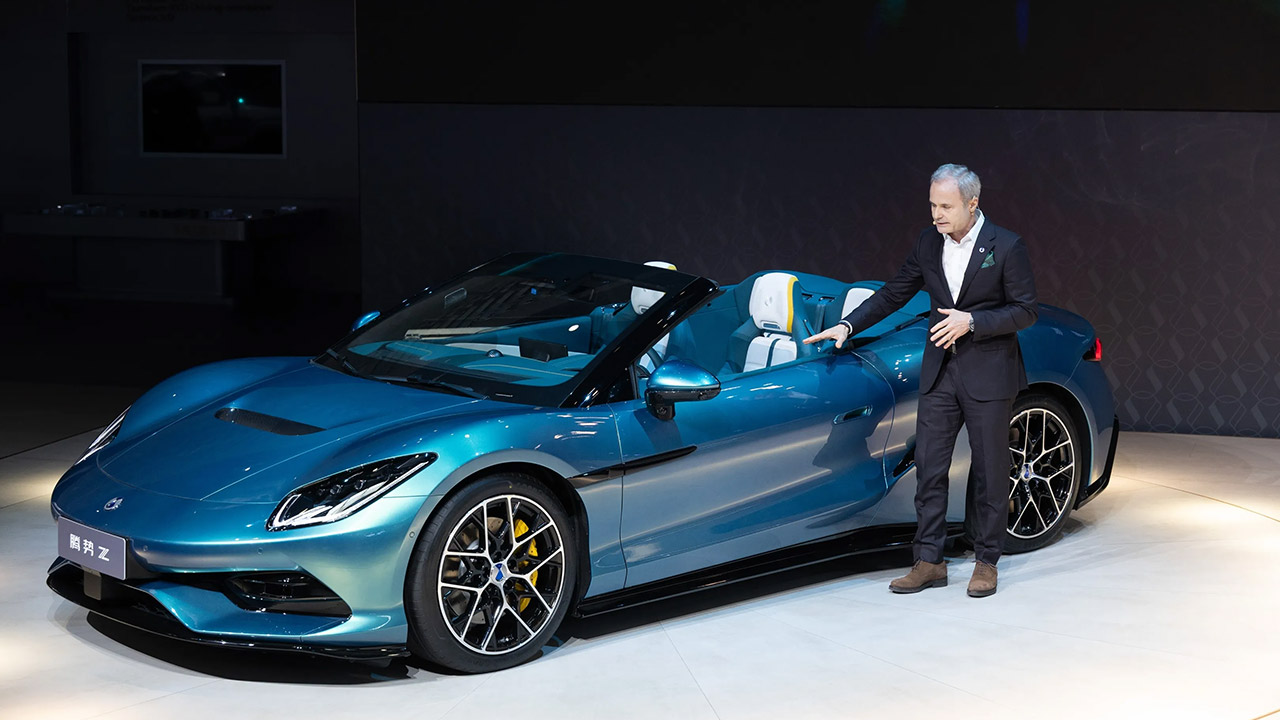 BYD Denza Z Electric Supercar Convertible