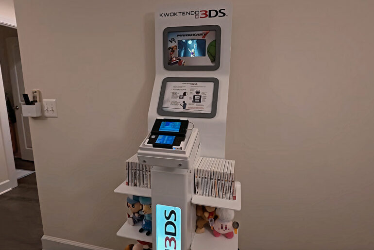 Custom-Built Nintendo 3DS Store Kiosk