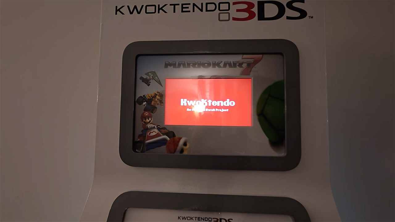 Custom-Built Nintendo 3DS Store Kiosk