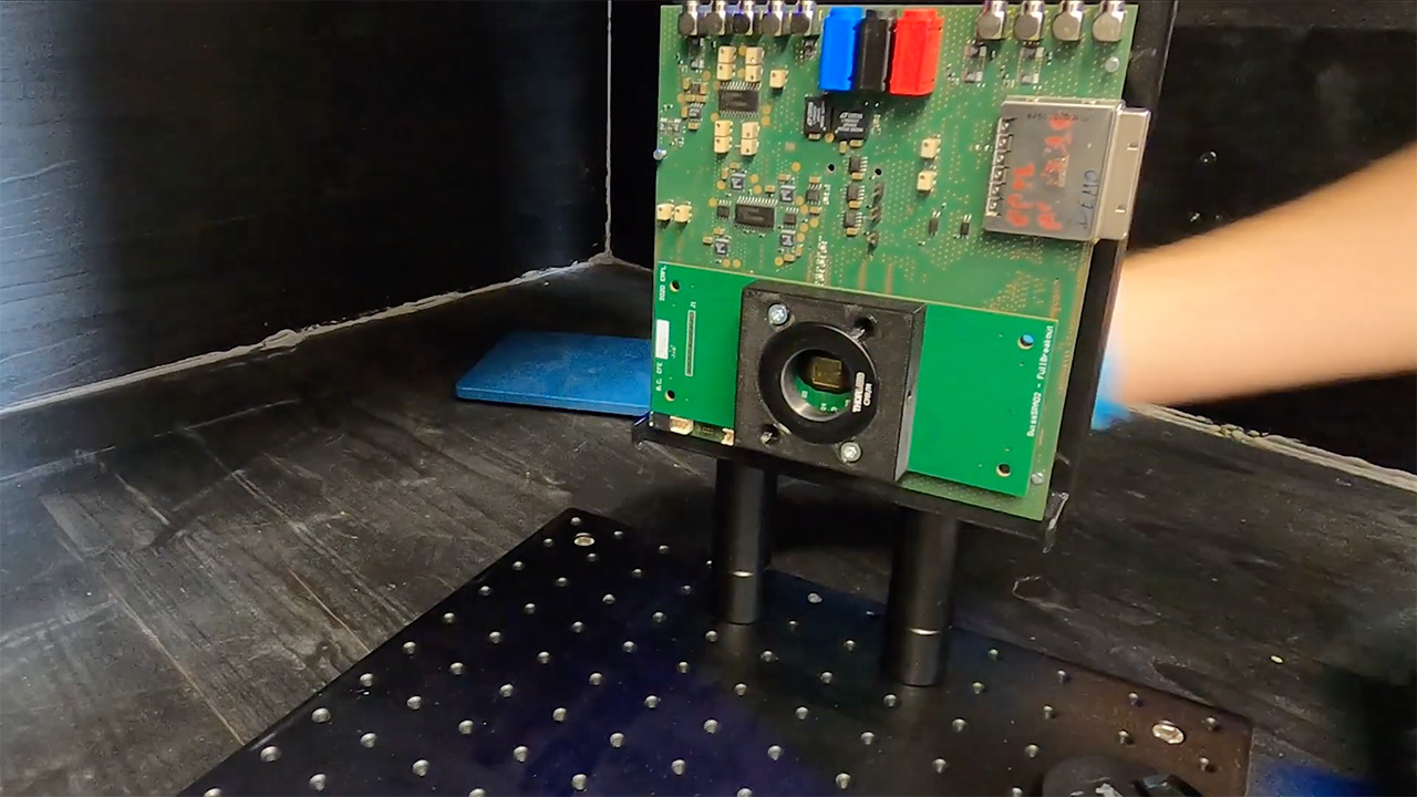 Prototype Camera Ghost Particles