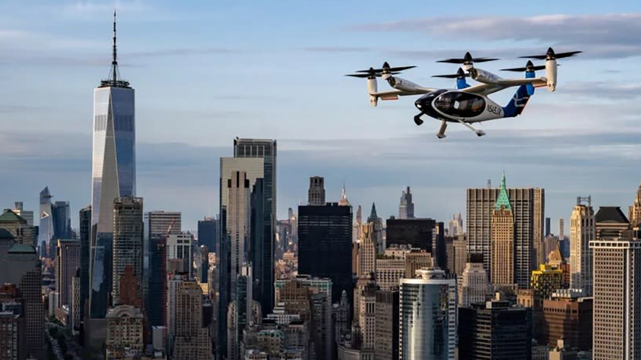 Joby Electric Air Taxi eVTOL New York JFK Test Flights