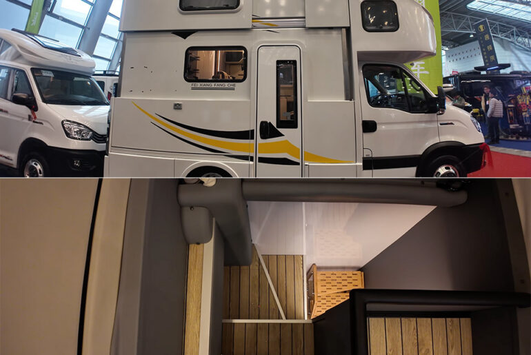 China 2-Story Motorhome Feixiang FX RV S800 Shuxinge