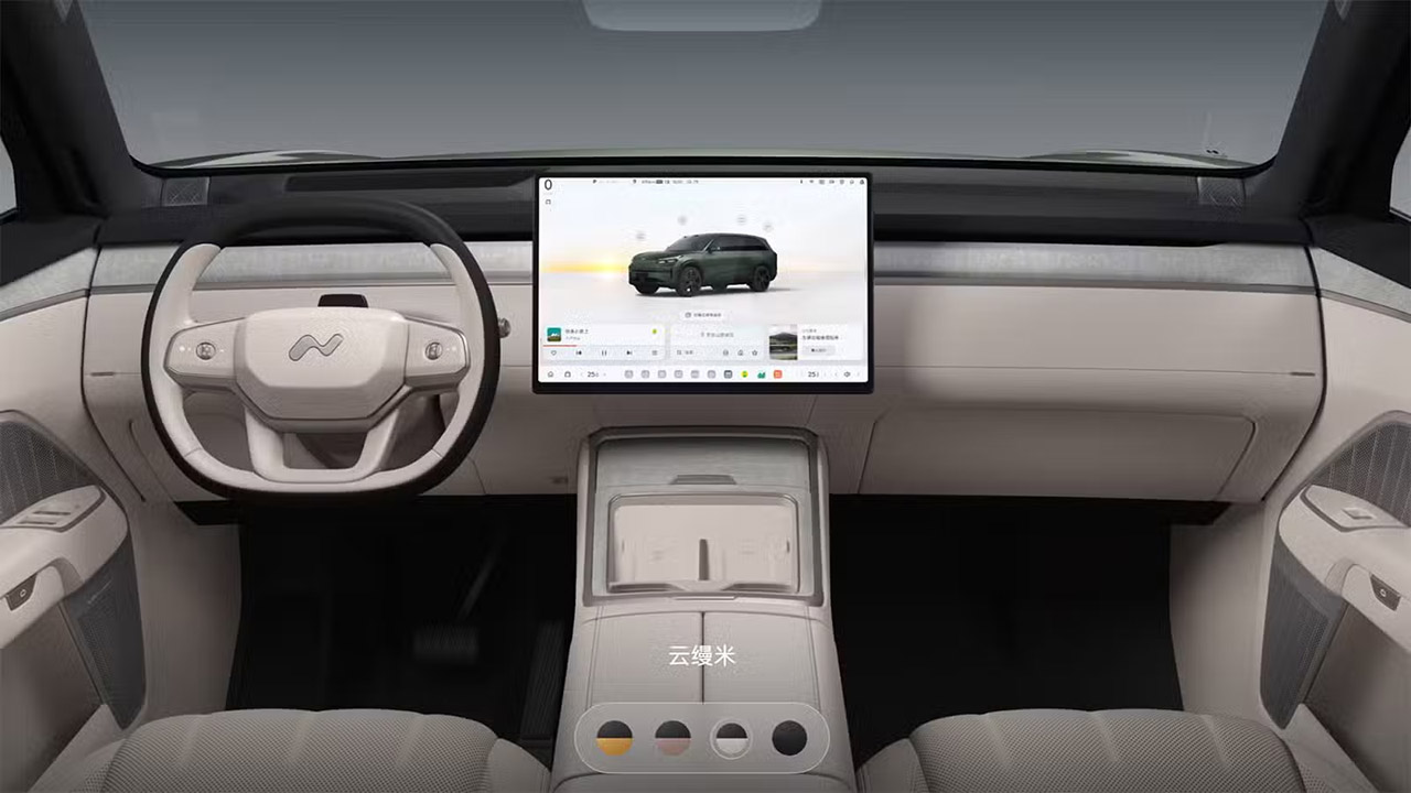 NIO ONVO L80 SUV EV Interior