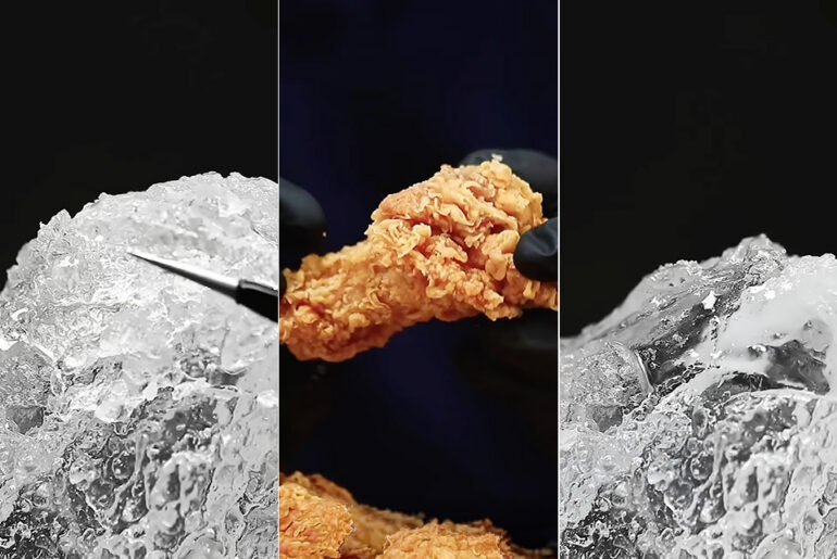 Cai Nan Transparent Translucent Fried Chicken