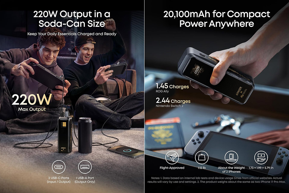 Anker Prime Power Bank Black Myth Wukong Edition