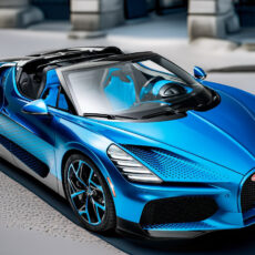 StradMan Bugatti W16 Mistral Fly Bug Hypercar