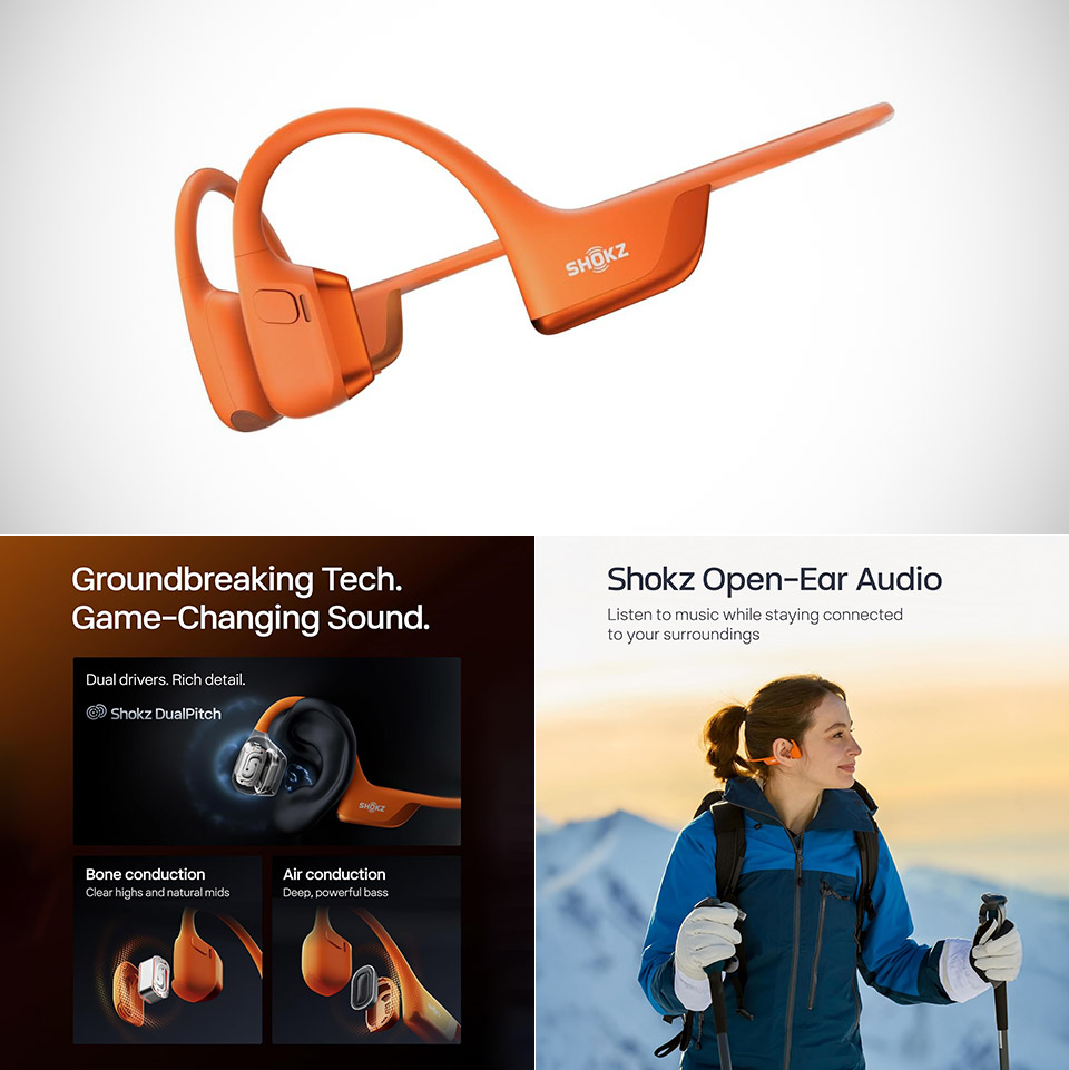Shokz OpenRun Pro 2 Bone Conduction Heapdhones