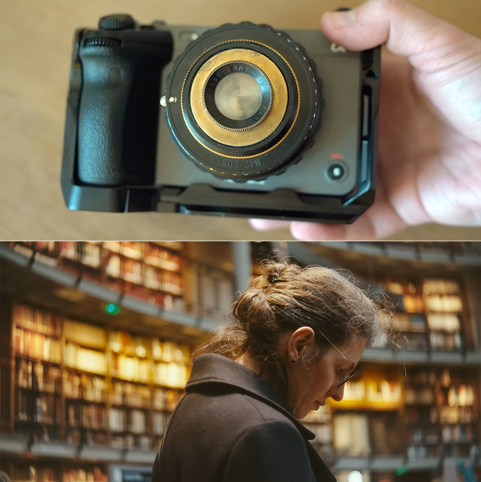 A 100-Year-Old Lens Finds Fresh Purpose on a Sony Cinema Camera