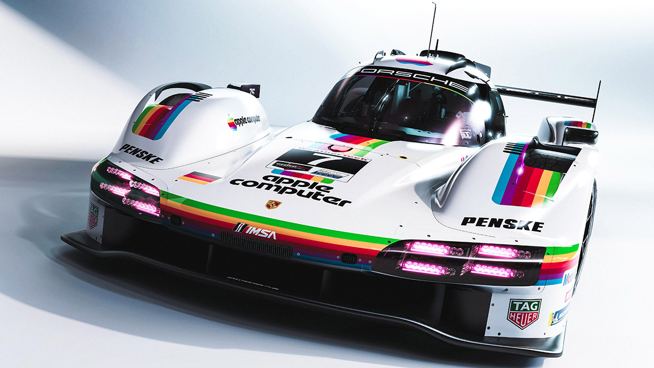Porsche 963 Apple Computer Livery Laguna Seca