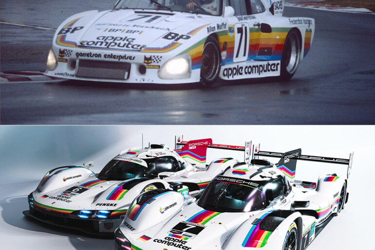 Porsche 963 Apple Computer Livery Laguna Seca