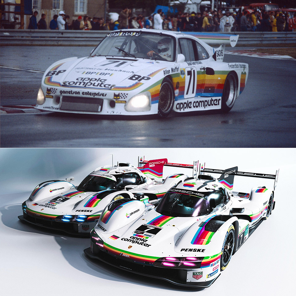 Porsche 963 Apple Computer Livery Laguna Seca