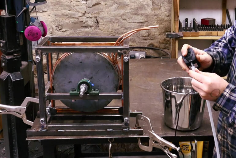 Magnetic Induction Water Heater Project