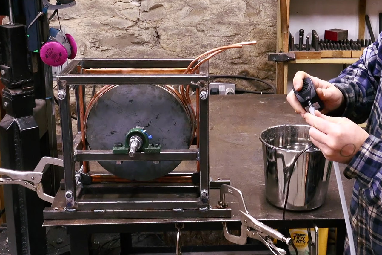 Magnetic Induction Water Heater Project