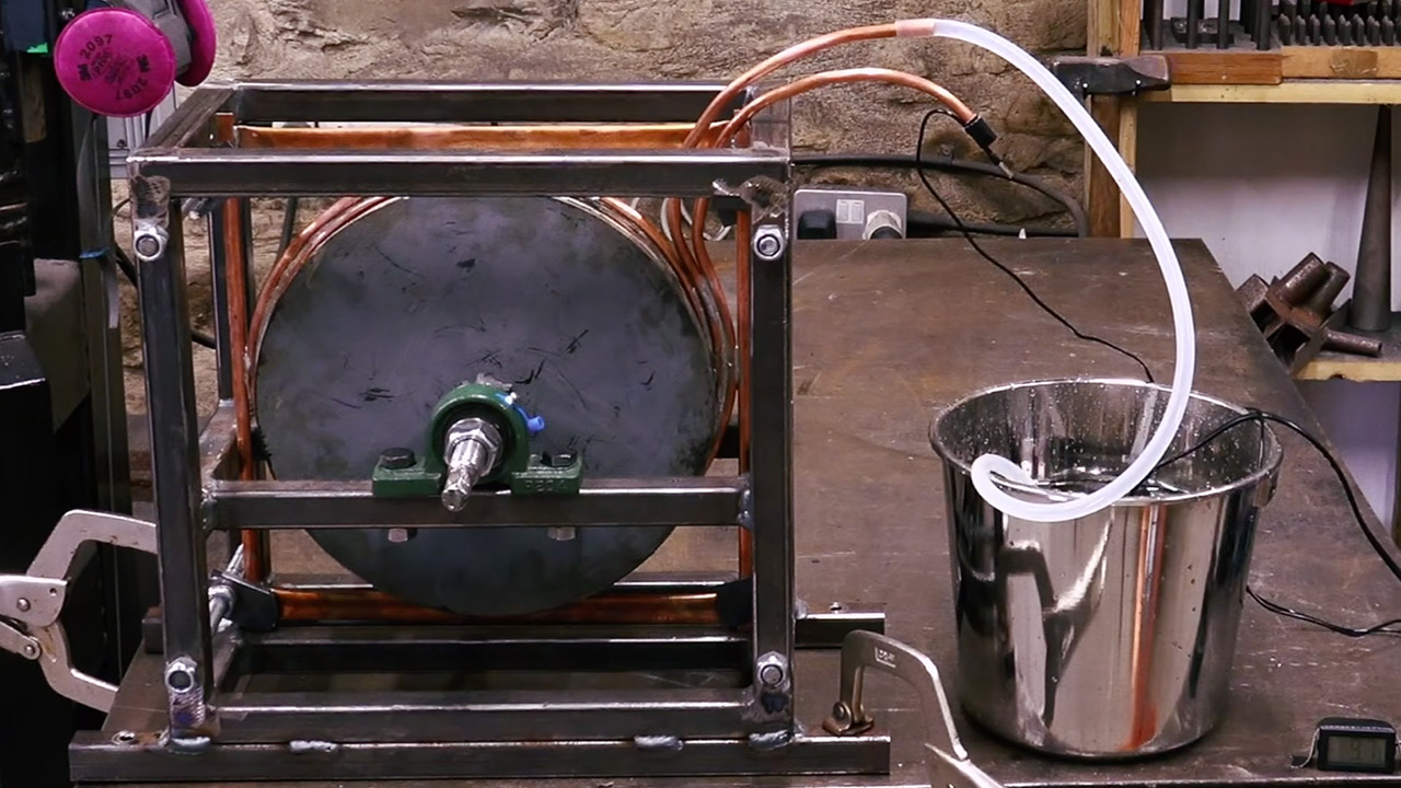 Magnetic Induction Water Heater Project