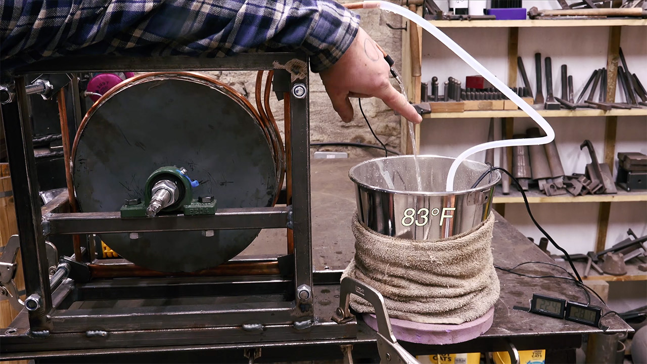 Magnetic Induction Water Heater Project