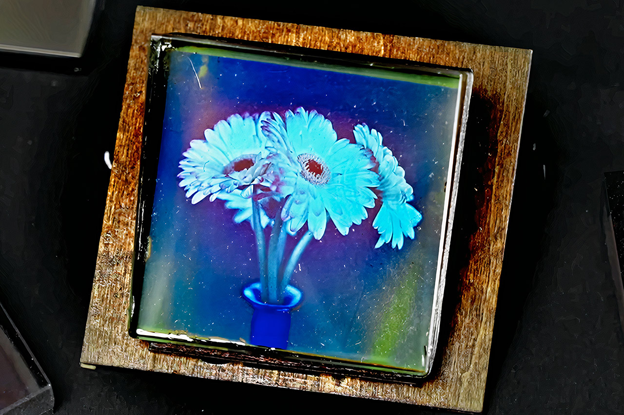 Lippmann Plate Photography Process