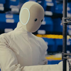 1X Hayward Factory Tour NEO Humanoid Robot