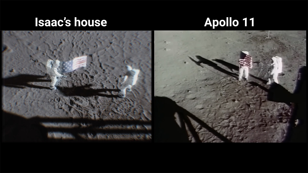 Recreating NASA Apollo Moon Landing at Home