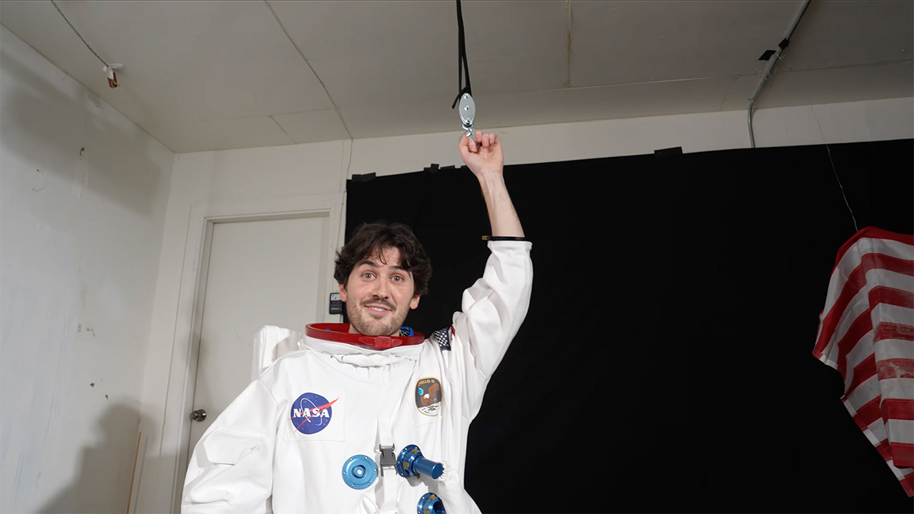 Recreating NASA Apollo Moon Landing at Home