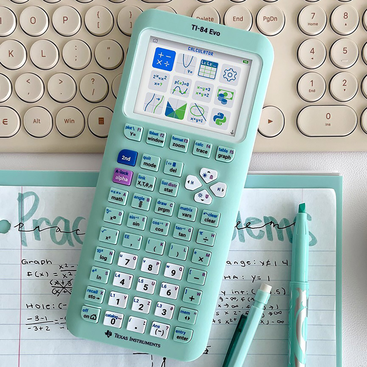 TI-84 Evo Graphing Calculator