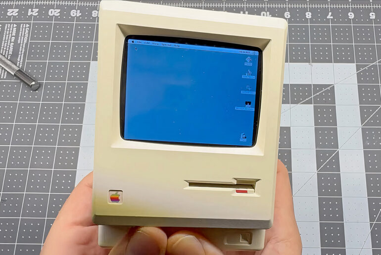 Maclock Clock Macintosh Mini Mod