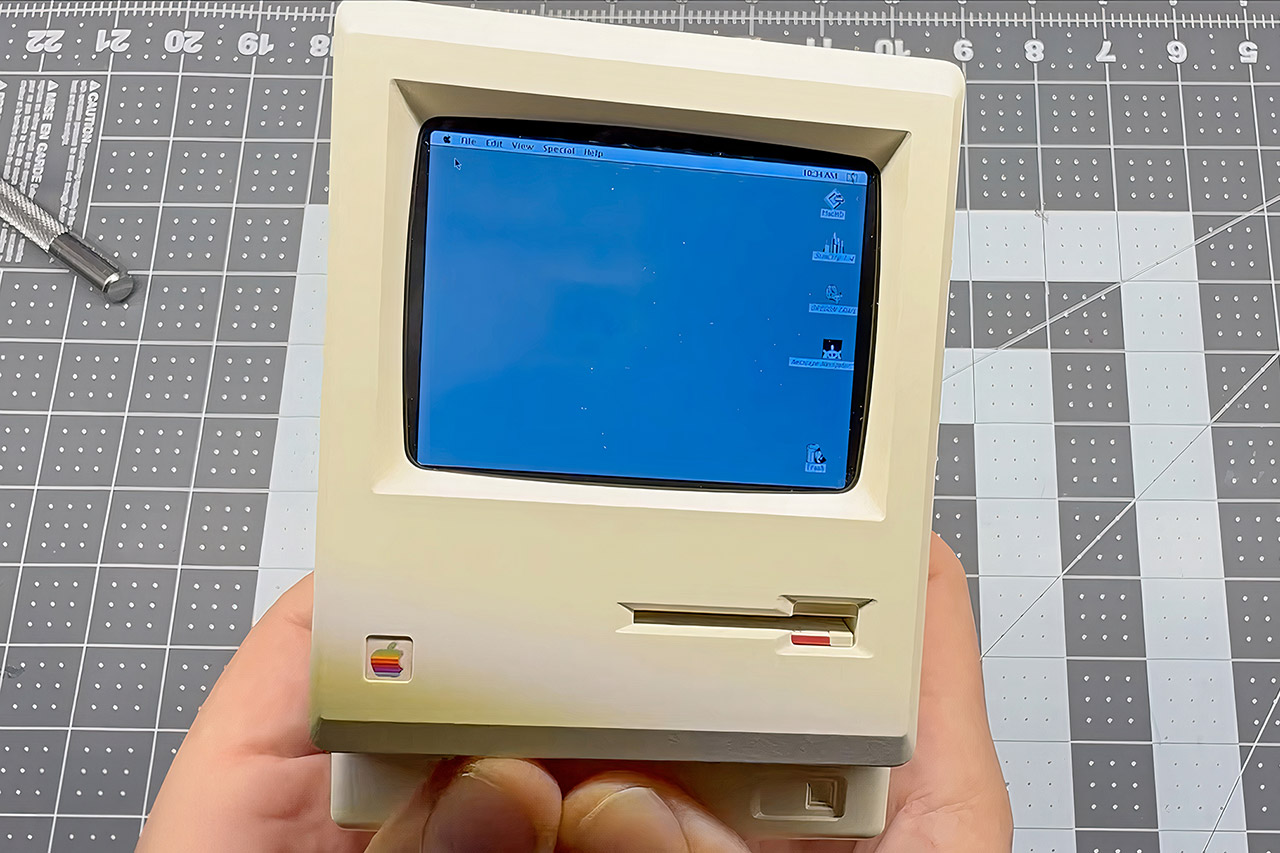 Maclock Clock Macintosh Mini Mod
