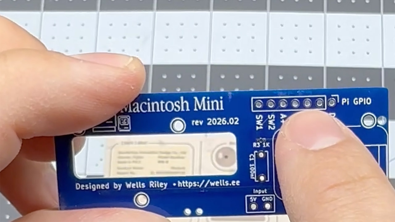 Maclock Clock Macintosh Mini Mod