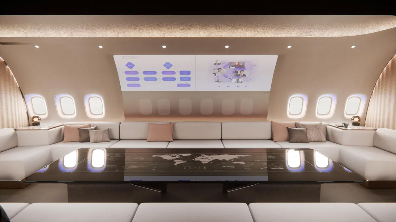 Lufthansa BMW The BOW VIP Cabin