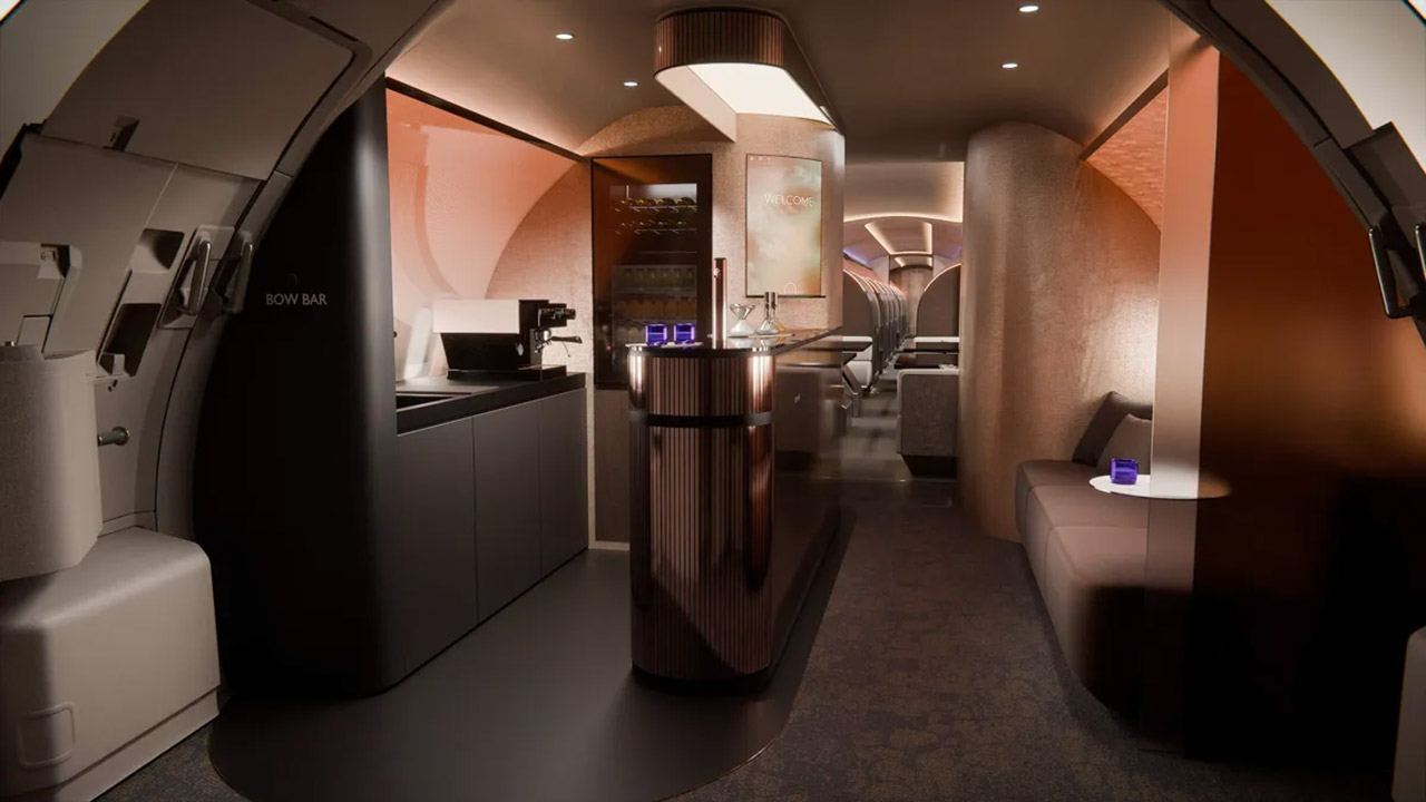 Lufthansa BMW The BOW VIP Cabin