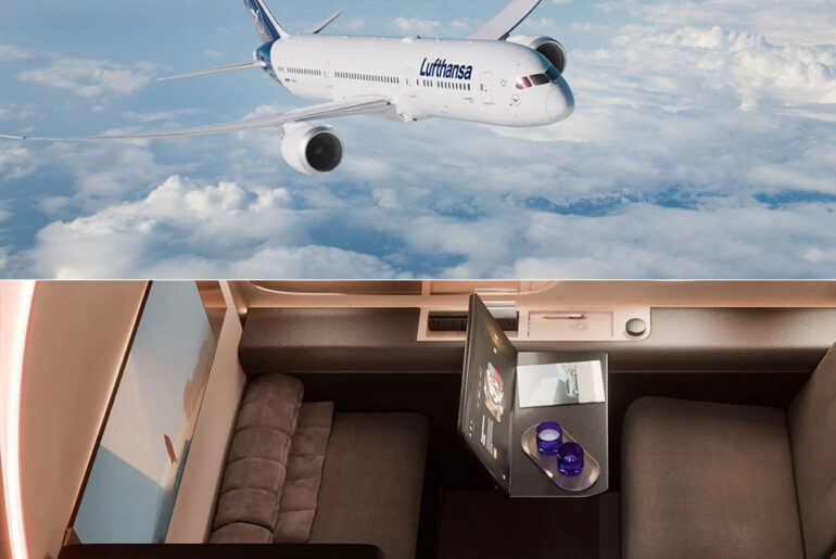Lufthansa BMW The BOW VIP Cabin