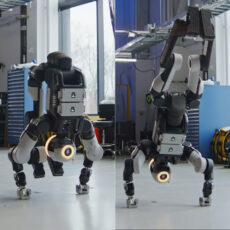 Boston Dynamics Atlas Humanoid Robot Balancing Act