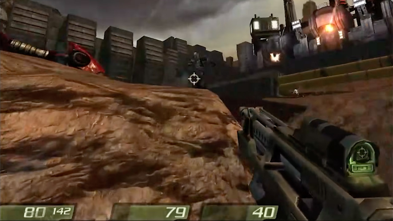 Quake 4 The Awakening Gameplay Footage Canceled Expansion