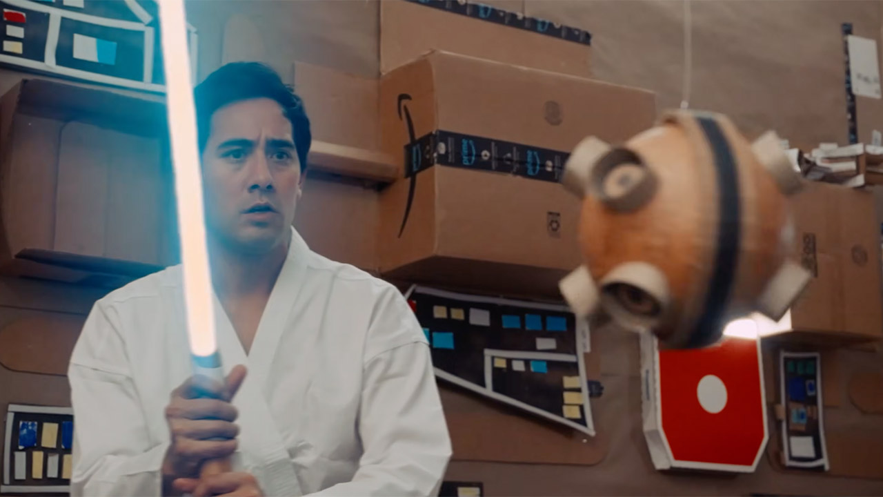 Zach King Star Wars Movie Recreation Cardboard