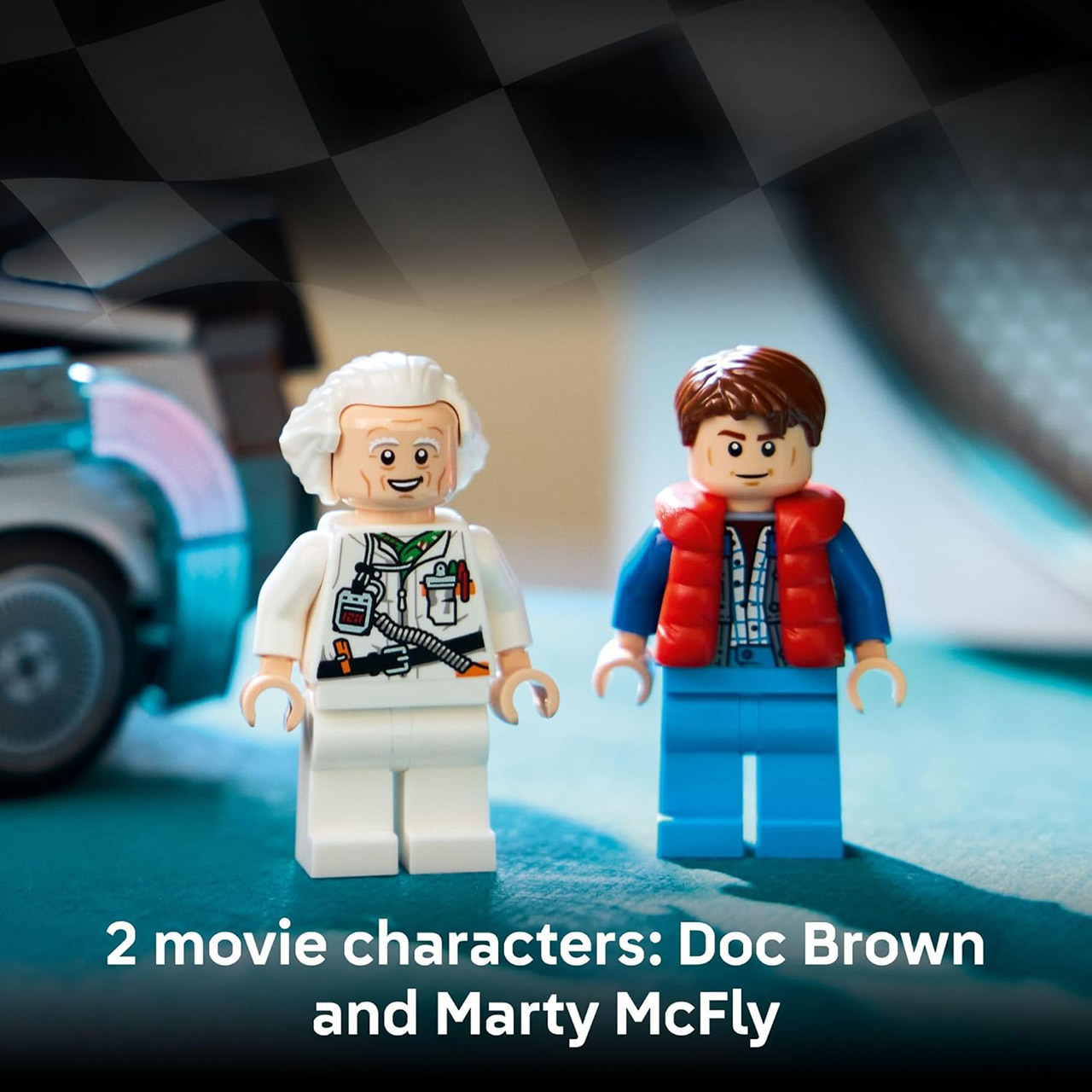 LEGO Speed Champions Time Machine from Back to the Future 77256