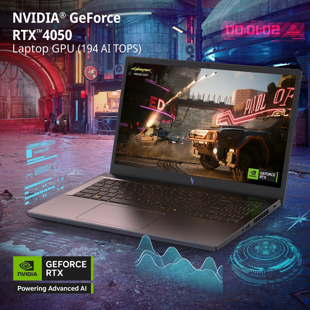 Acer Nitro V Gaming Laptop ANV15-52-586Z