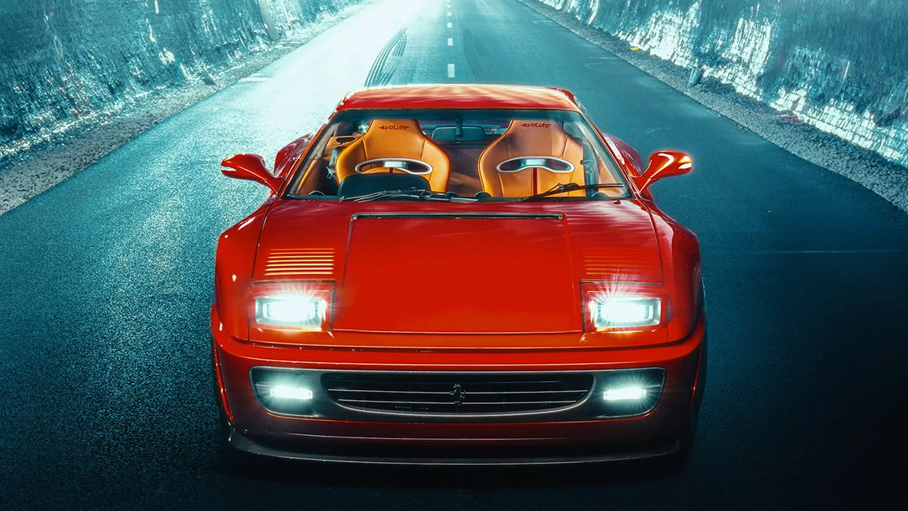 Evoluto 355 Ferrari F355 Restomod Top Gear Test Drive