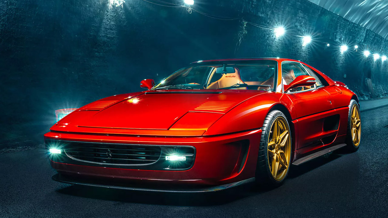 Evoluto 355 Ferrari F355 Restomod Top Gear Test Drive