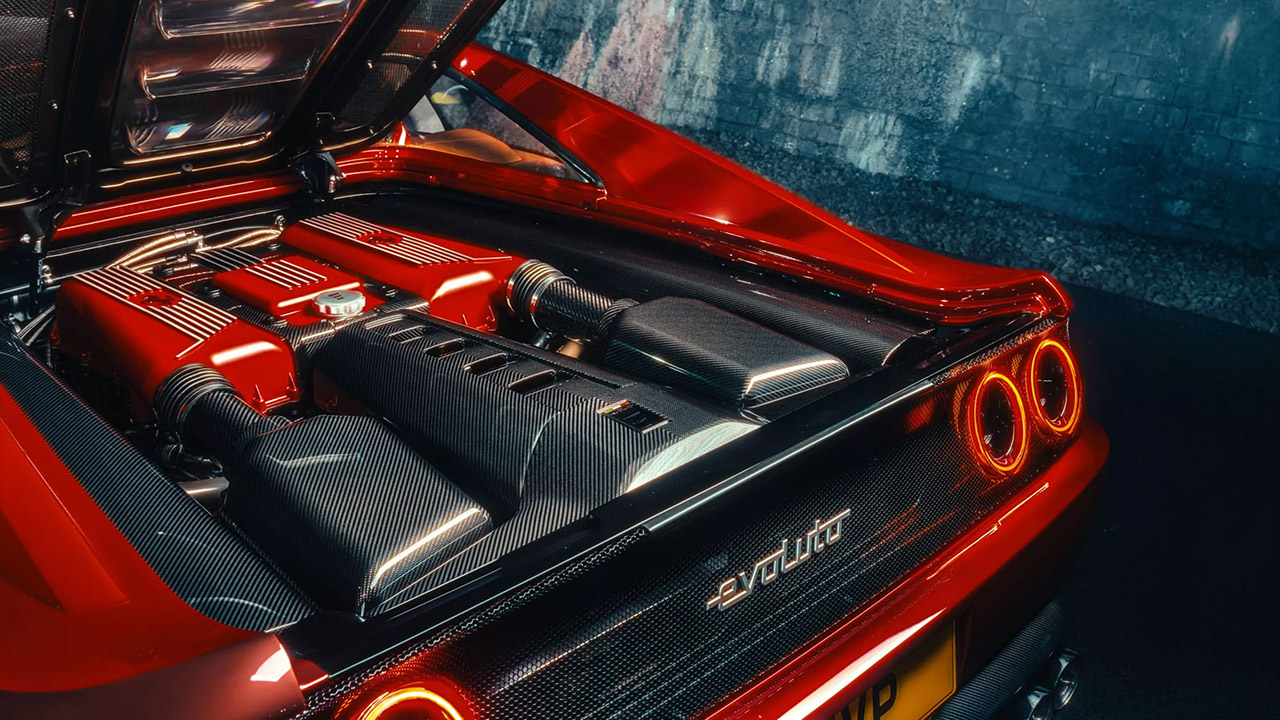Evoluto 355 Ferrari F355 Restomod Top Gear Test Drive